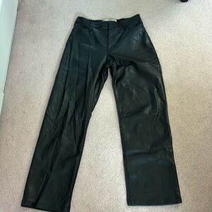 Hollister Leather Pants
